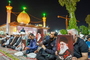 مراسم بزرگداشت چهلم «آقای شهید ایران» در حرم شاهچراغ