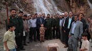 افتتاح پروژه دائمی‌سازی آبشار سپیددشت؛ زیرساختی برای رونق گردشگری و اشتغال