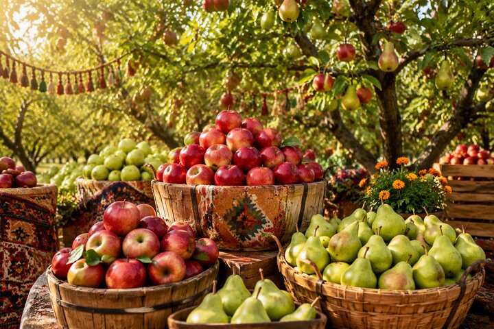 برگزاری جشنواره سیب و گلابی بردسیر کرمان در اوایل شهریور