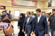 وزیر ارتباطات وارد اصفهان شد/ بررسی ظرفیت‌های هوش مصنوعی و توسعه فیبرنوری در سفر هاشمی