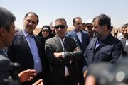 بازدید معاون رئیس‌جمهور از تصفیه‌خانه فاضلاب پردیسان قم/ اجرای پروژه ۹۴۵ میلیارد تومانی