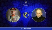 گفت‌وگوی تلفنی وزیر امور خارجه و فرمانده ارتش پاکستان