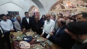 بازارچه صنایع دستی در بافت تاریخی بلادشاپور افتتاح شد