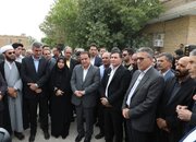 مرکز جامع  سلامت شهرستان هلیلان کلنگ‌زنی شد