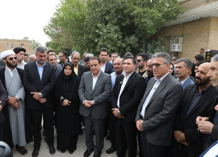 مرکز جامع  سلامت شهرستان هلیلان کلنگ‌زنی شد