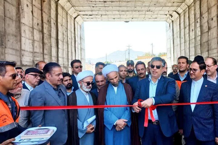 دومین تقاطع غیرهمسطح در محور اراک-خنداب به بهره‌برداری رسید