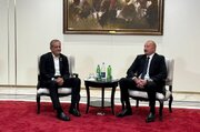 دیدار روسای جمهور ایران و آذربایجان/ تاکید بر توسعه و تعمیق مناسبات دو کشور