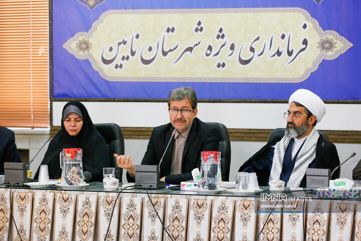 افتتاح پروژه‌های هفته دولت در شهرستان نائین
