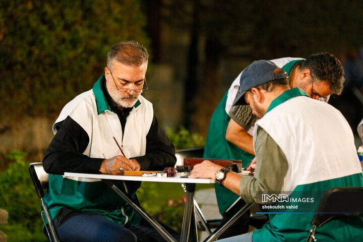 اجتماع خوشنویسان محمدی