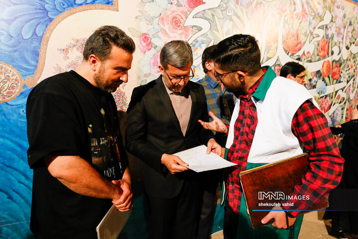 اجتماع خوشنویسان محمدی