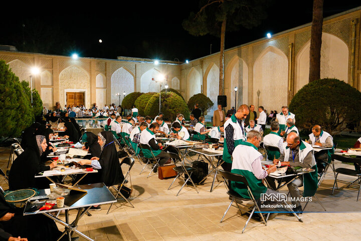 اجتماع خوشنویسان محمدی