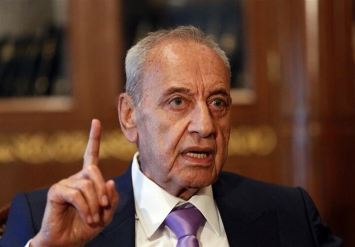 انتقاد شدید نبیه بری از بی‌نتیجه بودن مذاکرات لبنان با رژیم صهیونیستی