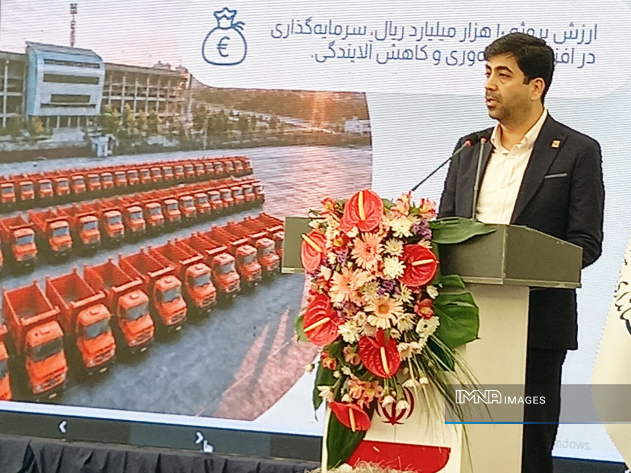 رونمایی از ۶۷ دستگاه ناوگان سنگین شهرداری قزوین و پارکینگ ۷۲ هزار متری