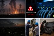 حمله دشمن به برخی زیرساخت‌های برق، تلفن و اینترنت در بخش‌هایی از هرمزگان