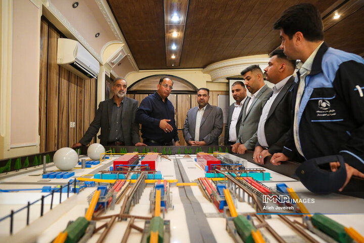 بازدید دبیرکل آستان مقدس امام حسین(ع) از کارخانه بازیافت اصفهان
