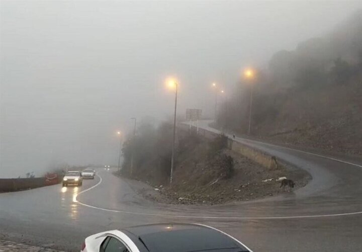 ترافیک سنگین در چالوس و آزادراه تهران-شمال