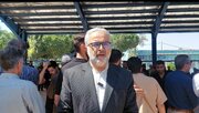 پیکر شهید رضا دارایی در کرمانشاه تشییع شد / فرماندار: خون شهدا ناامیدی دشمن را رقم می‌زند