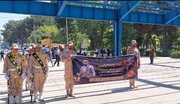 مراسم تشییع پیکر مطهر شهید رضا دارایی برگزار شد