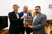 دیدار دبیر کل آستان مقدس امام حسین(ع) با استاندار اصفهان