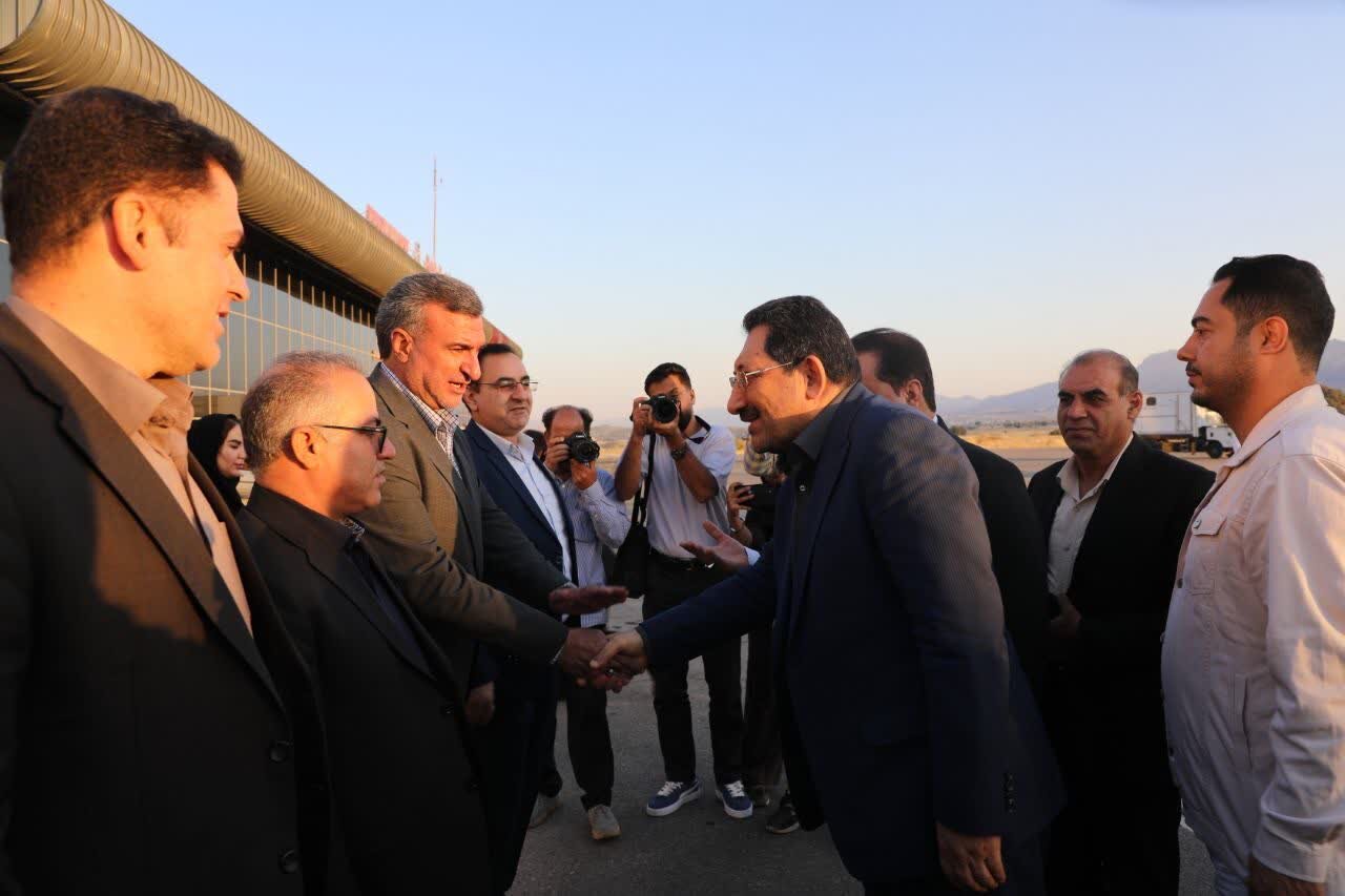 سفر وزیر صمت به ایلام با هدف بررسی ظرفیت‌های صنعتی و معدنی استان ایلام