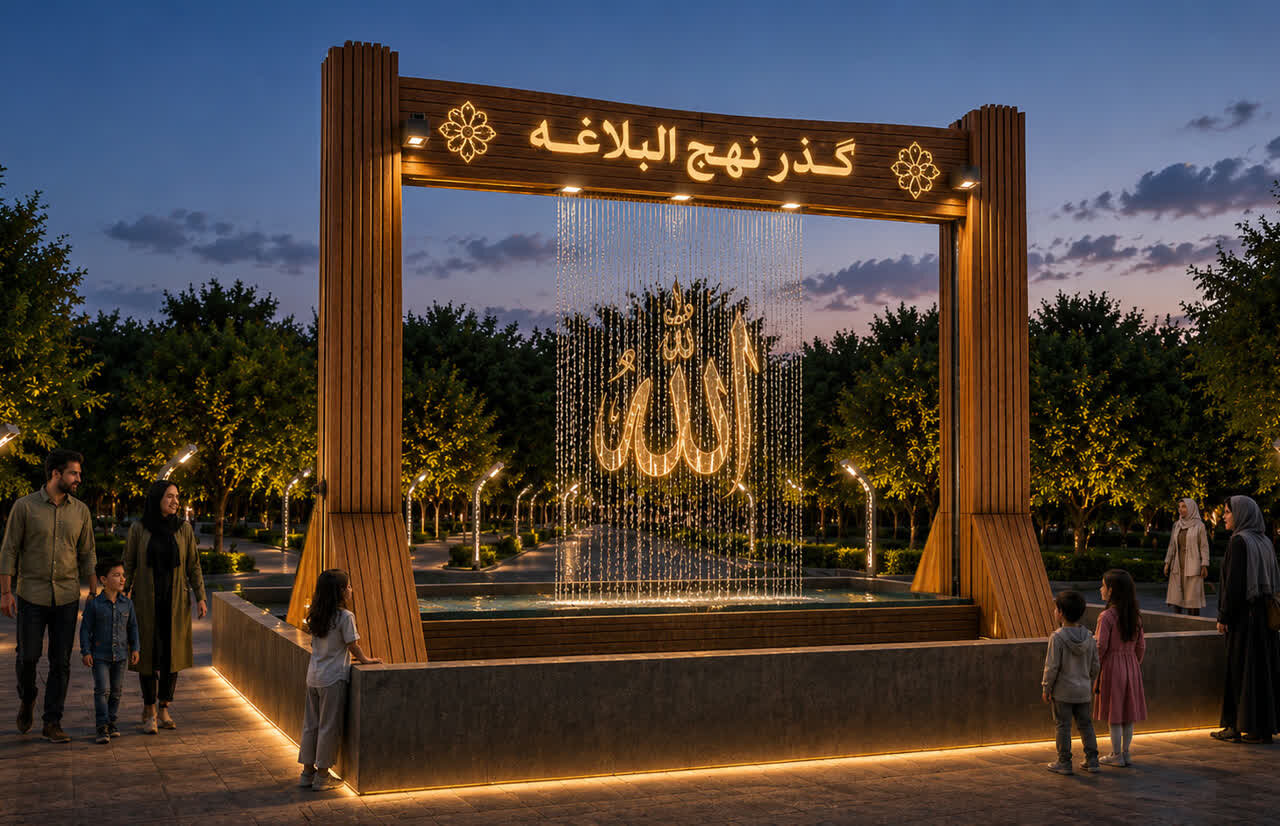 «گذر نهج‌البلاغه»؛ روایت تعاملی حکمت علوی در باغ غدیر اصفهان