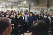 بهره‌برداری از واحد تولید نخ‌های تخصصی با حضور معاون رئیس‌جمهور در قم