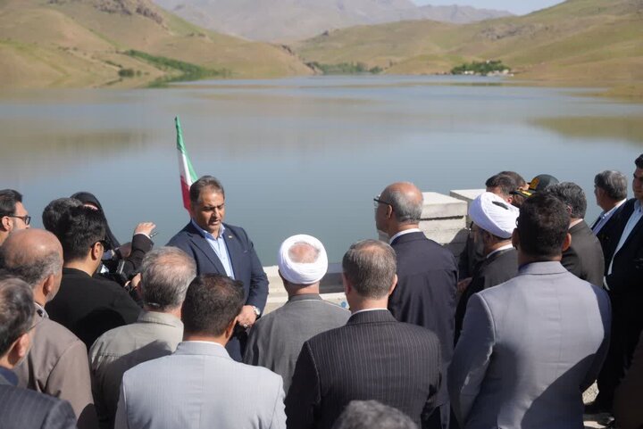 آبگیری سد آناهیتا پس از ۱۶ سال/ سفر وزیر نیرو ۵۸ همت پروژه برای کرمانشاه به ارمغان آورد