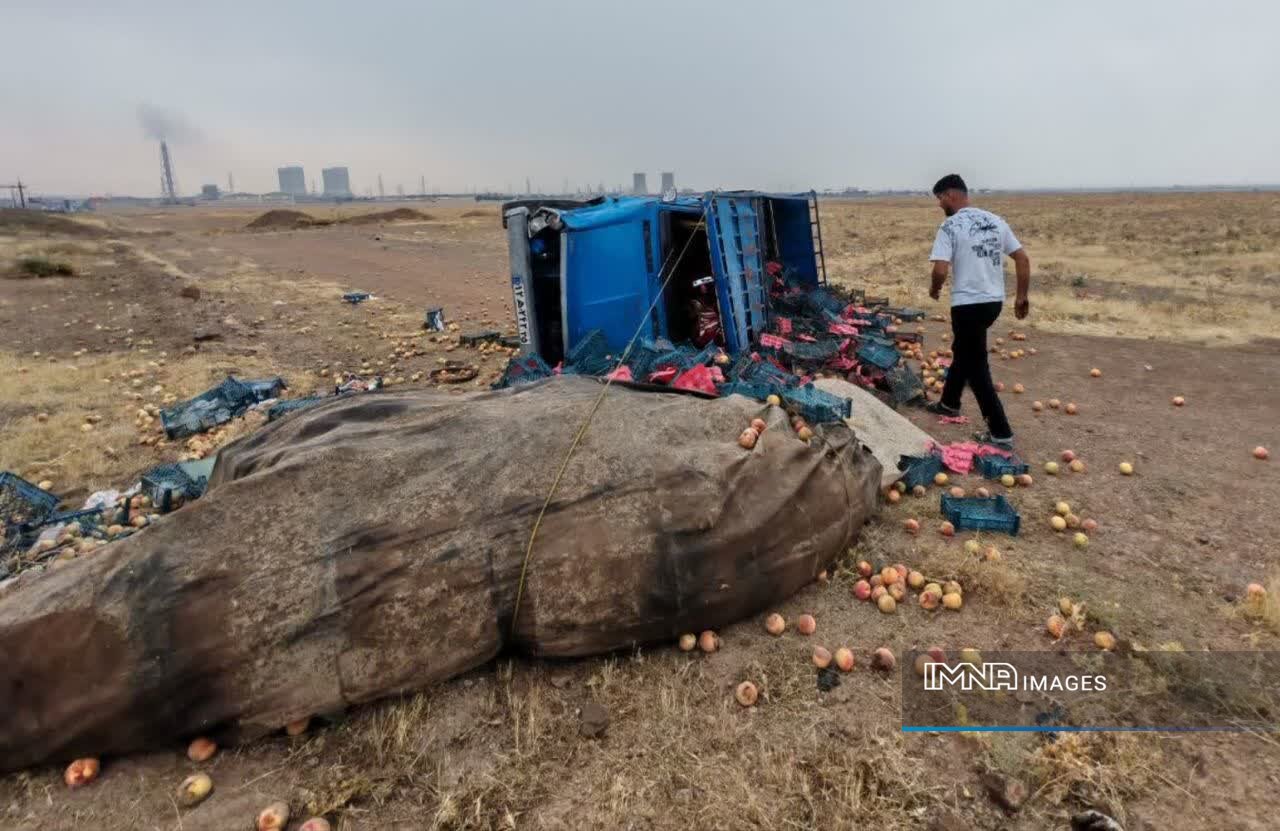 نخستین بارش شهریورماه ۱۲۰ تصادف خسارتی در قزوین برجای گذاشت + فیلم