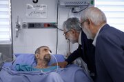 عیادت نمایندگان رهبر انقلاب از موسوی گرمارودی چهره ماندگار شعر و ادبیات