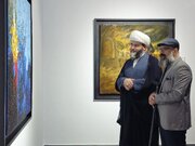 بازدید رئیس سازمان تبلیغات اسلامی از نمایشگاه «مدرسه میناب»