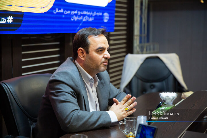سید علی معرک‌نژاد، مدیرکل ارتباطات و امور بین‌الملل شهرداری اصفهان