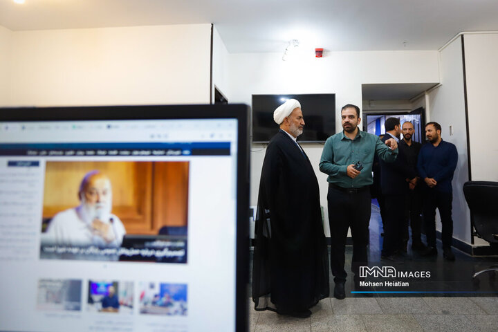 حضور نماینده مجلس در خبرگزاری ایمنا