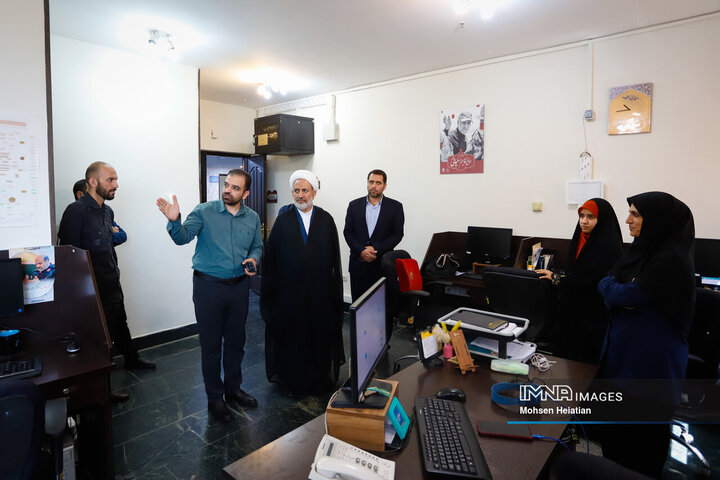 حضور نماینده مجلس در خبرگزاری ایمنا