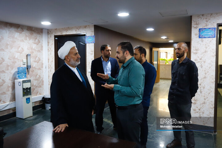 حضور نماینده مجلس در خبرگزاری ایمنا
