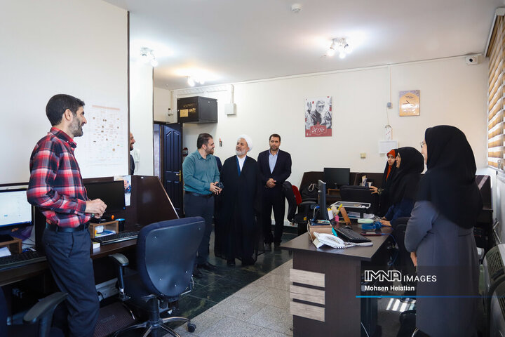 حضور نماینده مجلس در خبرگزاری ایمنا