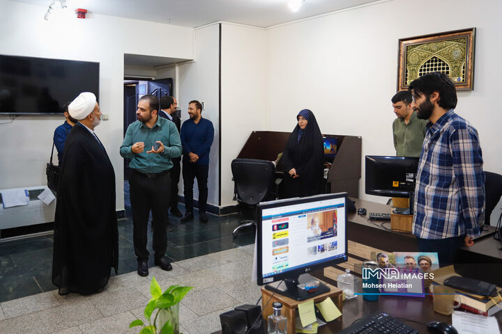 حضور نماینده مجلس در خبرگزاری ایمنا