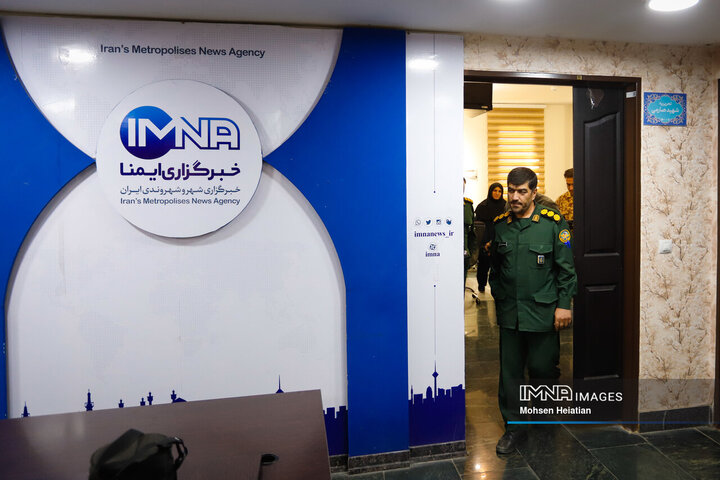 حضور مدیرکل حفظ آثار و نشر ارزش‌های دفاع مقدس و مقاومت استان اصفهان در خبرگزاری ایمنا