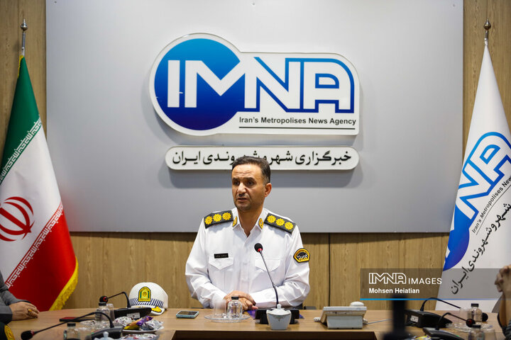 سرهنگ عبدالرضا میرزائی رئیس پلیس راه استان اصفهان
