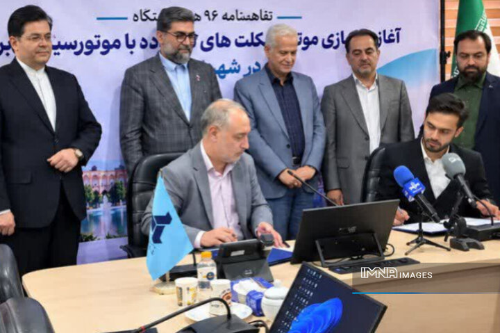 اصفهان پیشگام برقیسازی موتورسیکلتهای فرسوده کشور شد