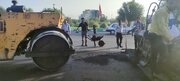 اجرای ۳۵ هزار متر مربع آسفالت در میدان امام حسین (ع) یزد
