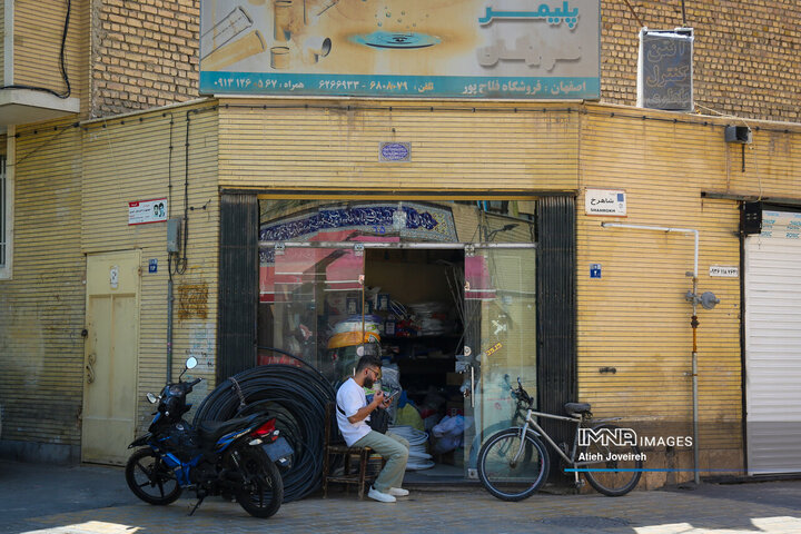 در کوچه پس کوچه‌های شهر اصفهان؛ محله سیچان