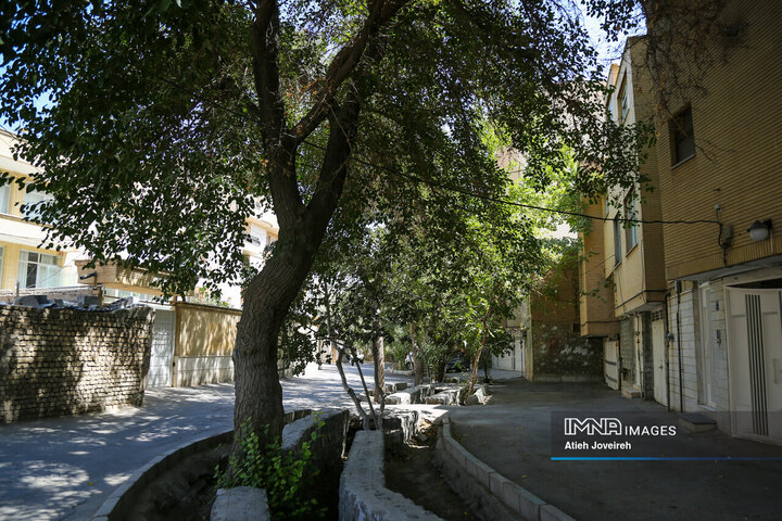 در کوچه پس کوچه‌های شهر اصفهان؛ محله سیچان