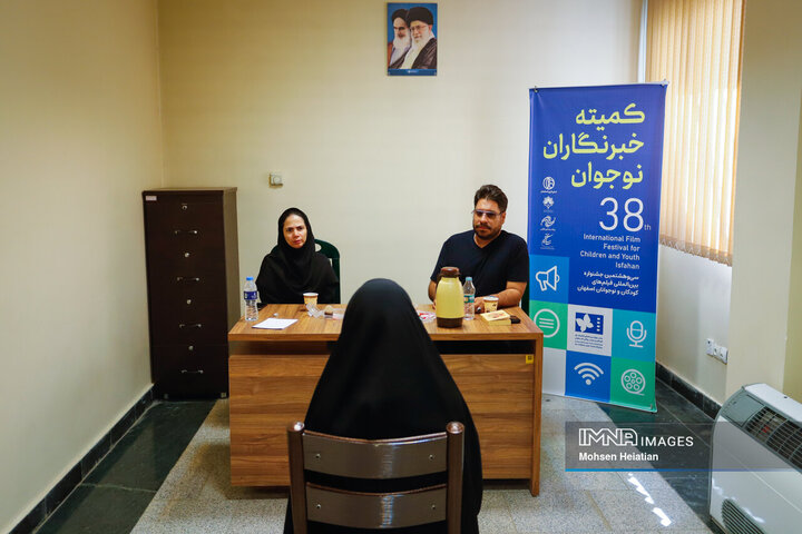 مصاحبه خبرنگاران نوجوان جشنواره فیلم کودک