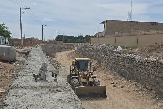 پیشرفت ۶۵ درصدی احیای رودخانه مرکزی یزد