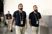 کُری‌خوانی بیرانوند با مهاجمان در تمرین امروز تیم ملی