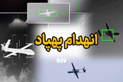 انهدام یک فروند پهپاد شناسایی پیشرفته اوربیتر بر فراز تنگه هرمز
