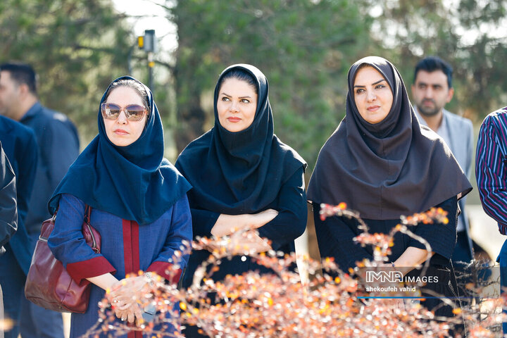 آیین رونمایی از سردیس شهید خرازی