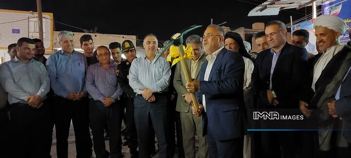 آغاز نهضت آسفالت ۱۷۰ خیابان در مناطق بافت فرسوده شادگان