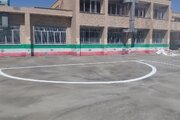 زنگ مهر در مدرسه آسیب‌دیده شهید قدوسی اصفهان نواخته می‌شود