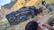 واژگونی آمبولانس  در محور ایلام–مهران/ دو نفر از کادر درمان مصدوم شدند